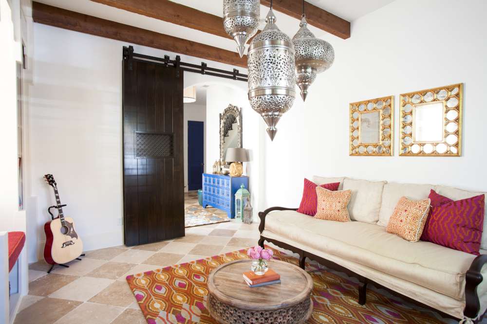 A Texas Town House Goes Moroccan