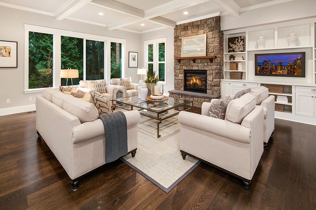 living room entertaining spaces