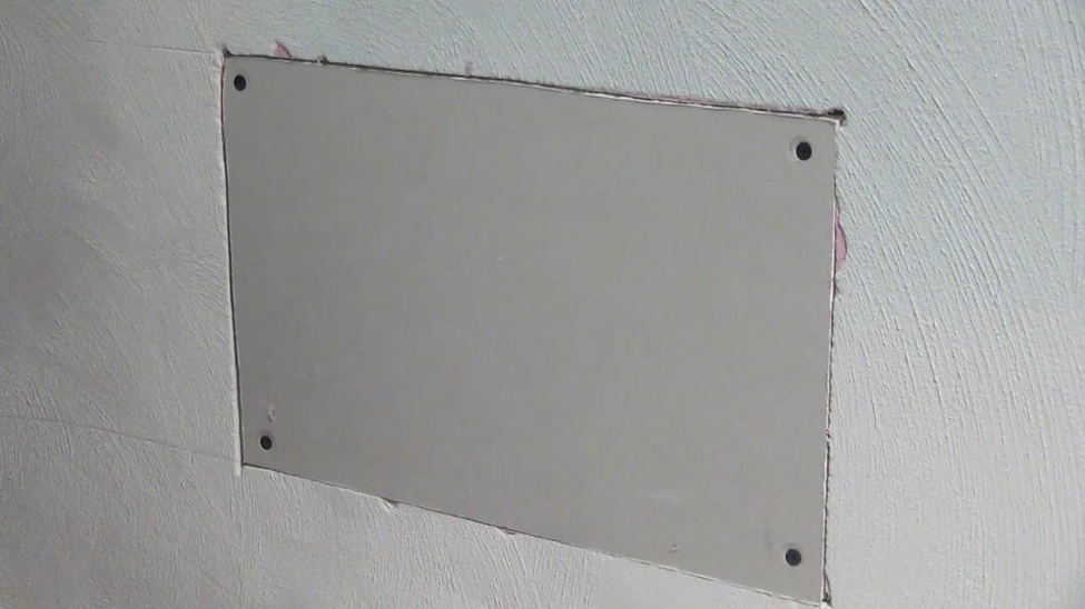 cover hole in plaster