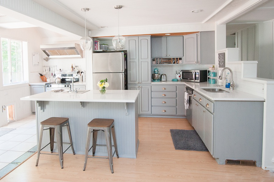 How to Paint Your Kitchen Cabinets the Easy Way - Home Improvement