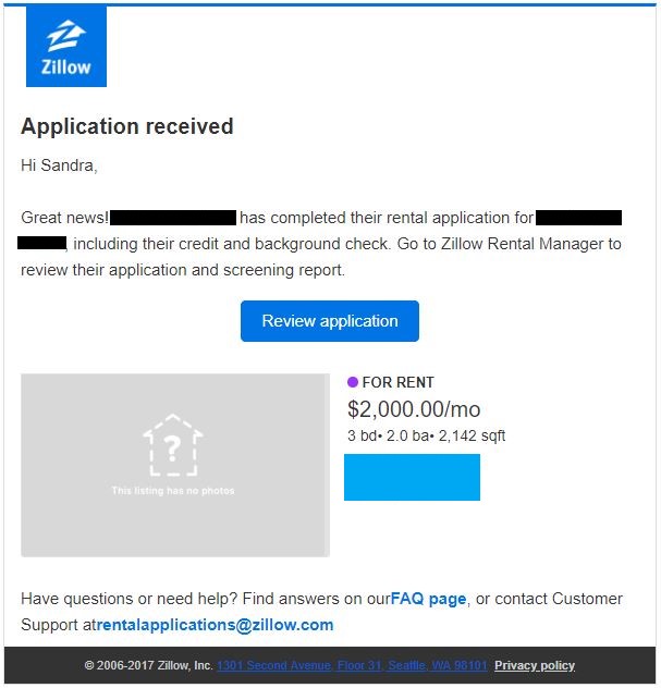 How to use Zillow Rental Applications