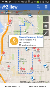School Boundaries on Google Maps v2