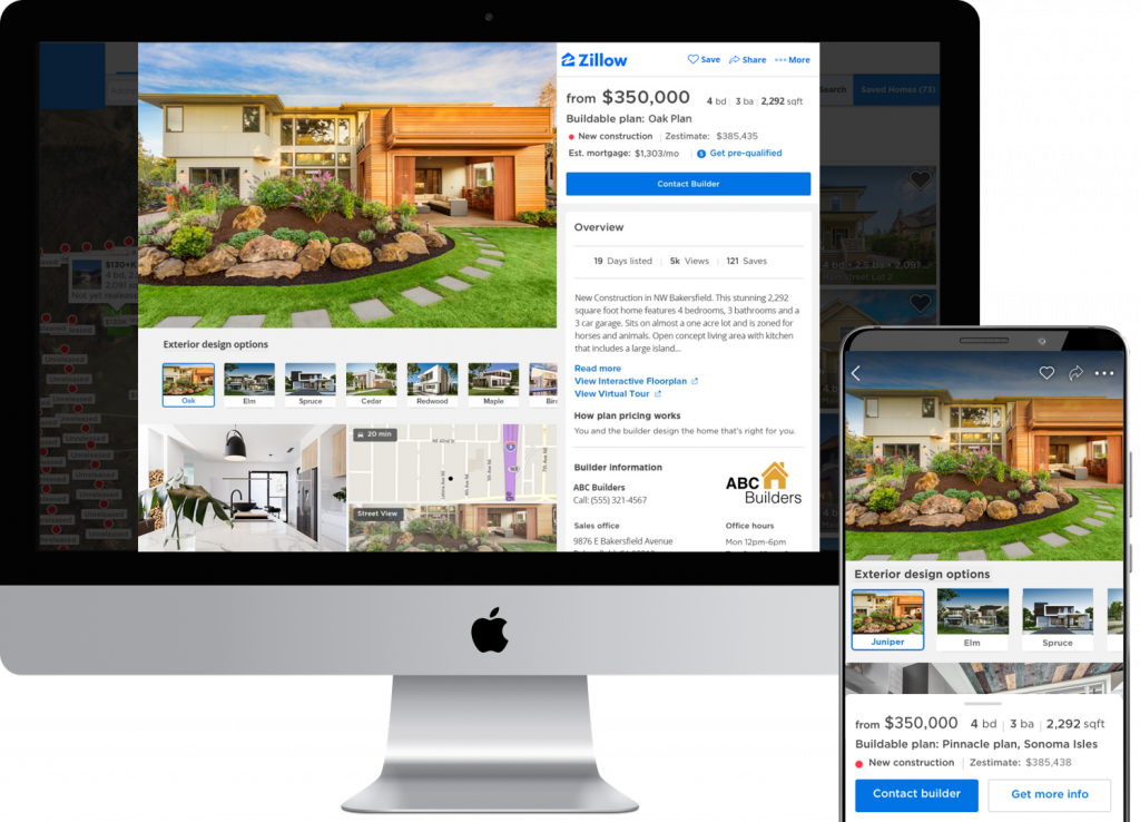 Zillow s New Look For Listings New Construction Resource Center