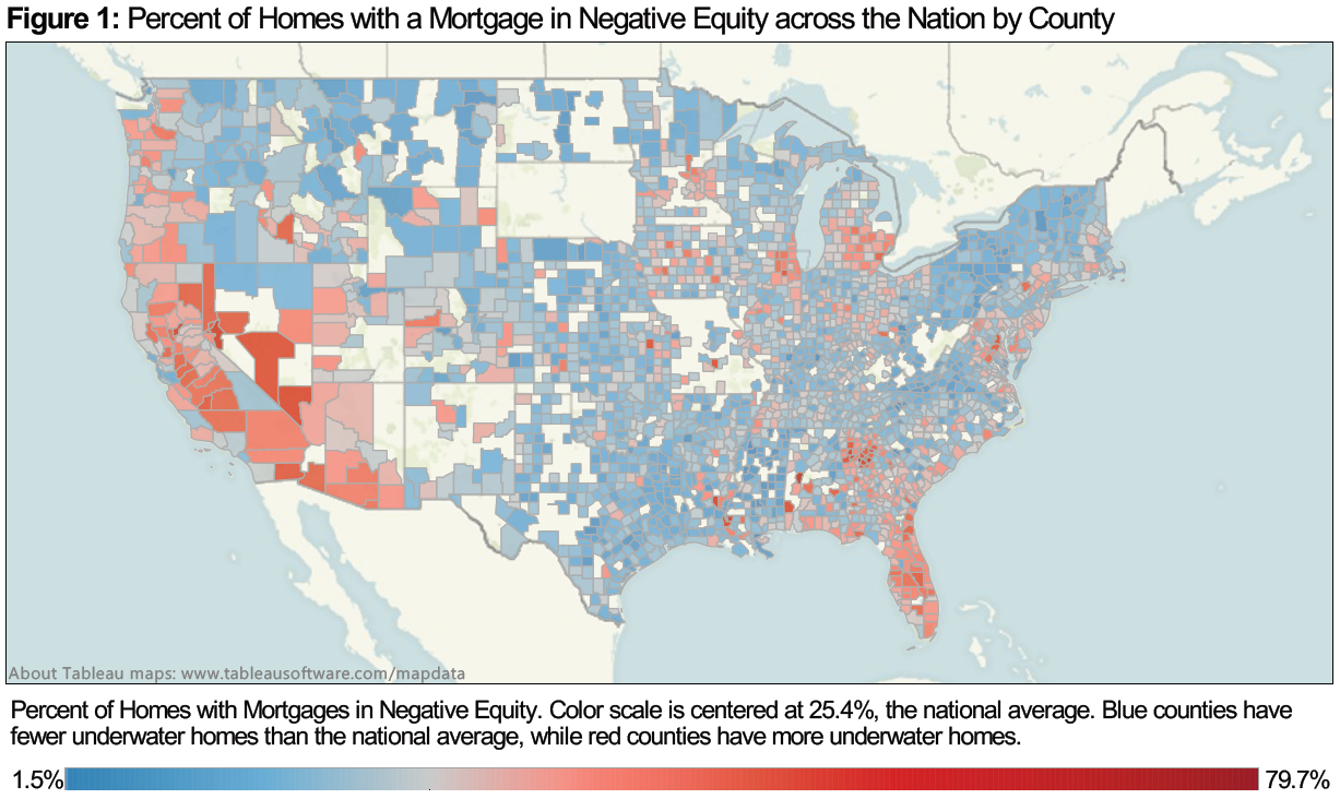 zillow maps home values Millions Remain Trapped By Effective Negative Equity In Q1 Even zillow maps home values