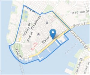 Map of 1 Seaport location
