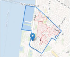 Map of 111 Murray Street location
