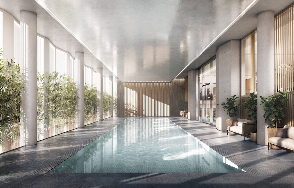 Swimming pool at 100 East 53rd Street