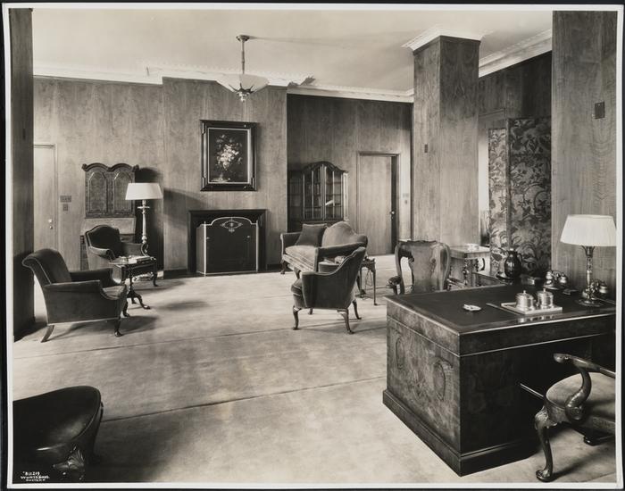 The office of Cities Service's CEO, 1932.Source: Museum of the City of New York