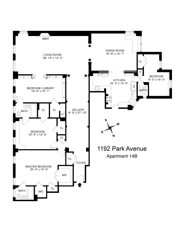 Barbara Corcoran floor plan