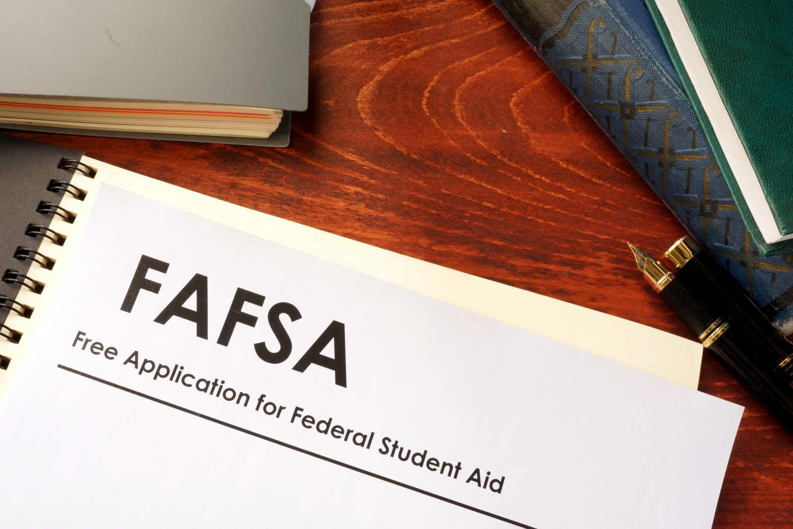 photo of FAFSA application
