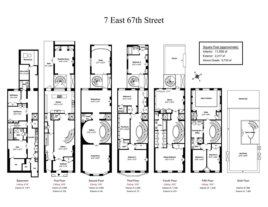 Floor plan - 7 East 67th Street