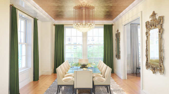 Katie Couric dining room