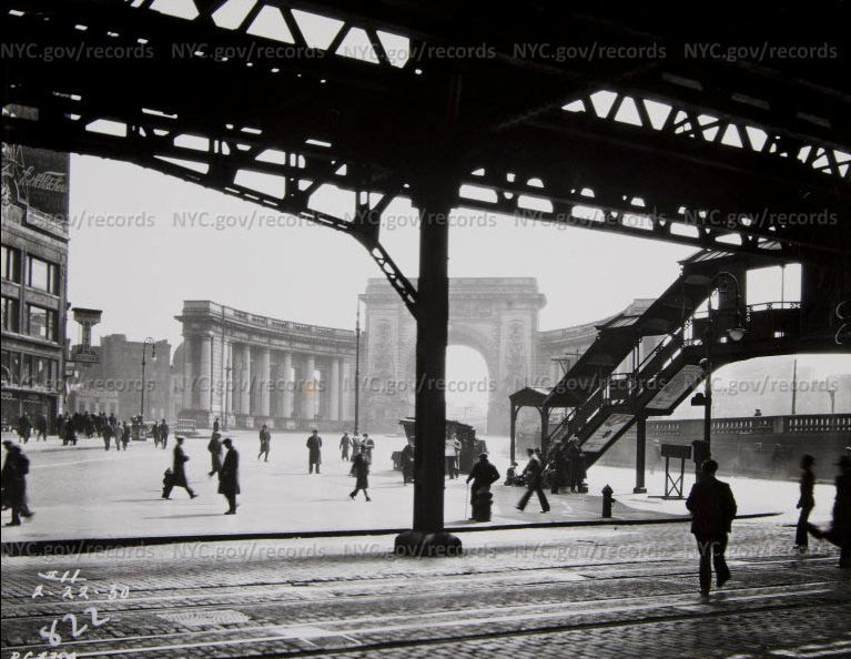 Canal Street El Station c.1930
