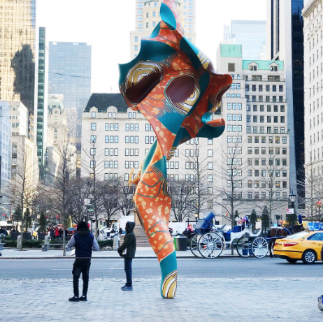 Image of Wind Sculpture by Yinka Shonibare