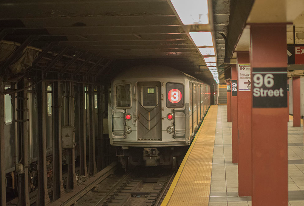 Image of Lin Manuel Miranda NYC 96th Street Subway Station