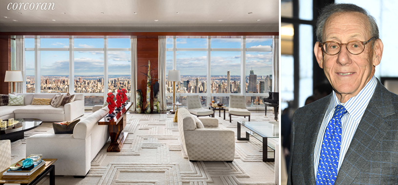 Photo of Related CEO Stephen Ross and his penthouse at the Time Warner Building