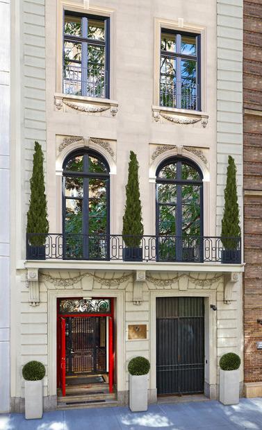 The exterior at 12 East 96th Street.