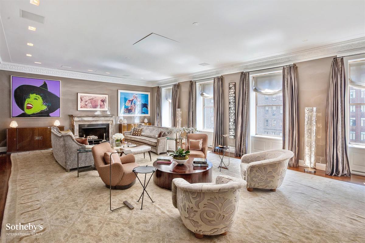 Photo of Jackie O's former apartment on Park Avenue