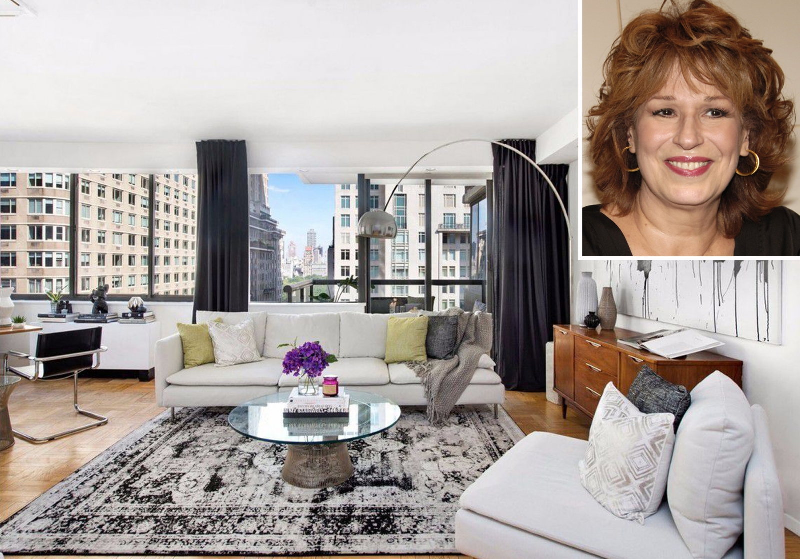 image of joy behar and her new apartment