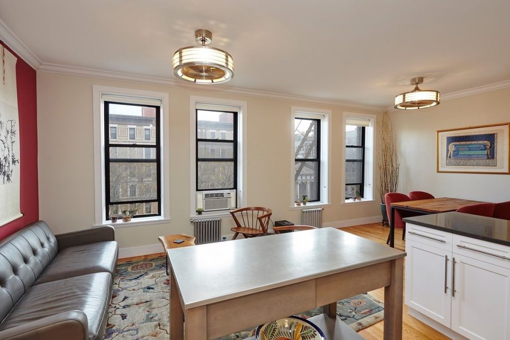 Photo of Mikhail Baryshnikov apartment in South Harlem