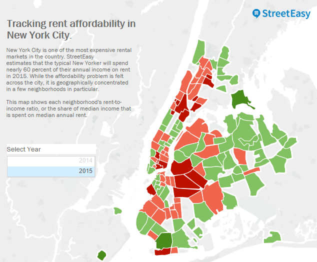 mapping rent affordability