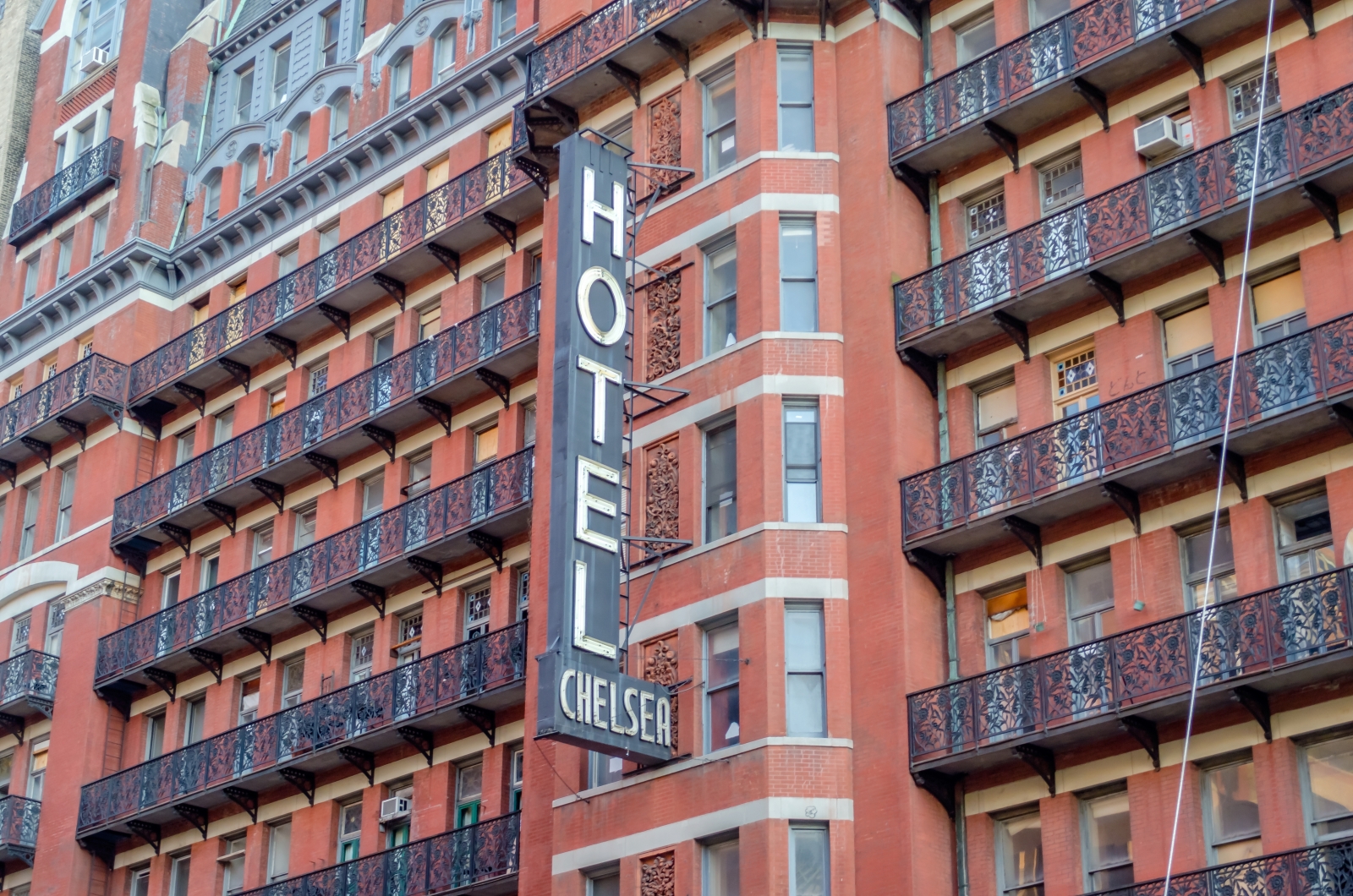 image of the Chelsea Hotel in New York City