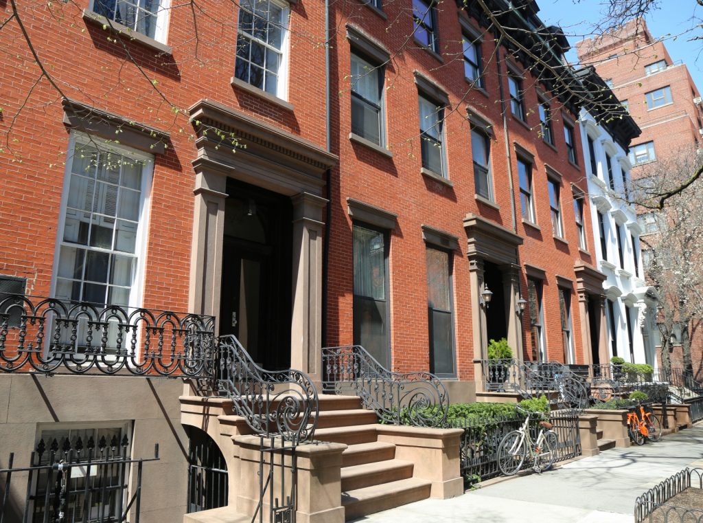A street in Brooklyn Heights, New York City