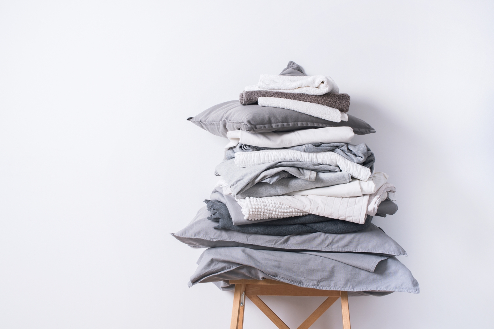 Image of pile of linens