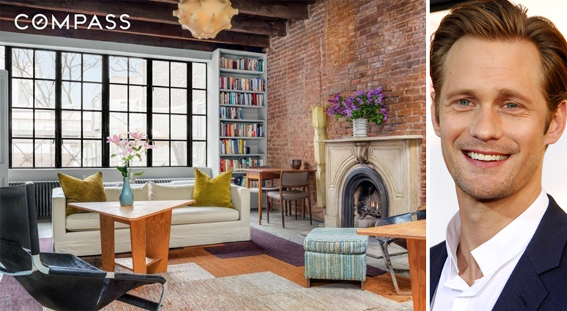 Alexander Skarsgard and the East Village co-op he reportedly purchased.
