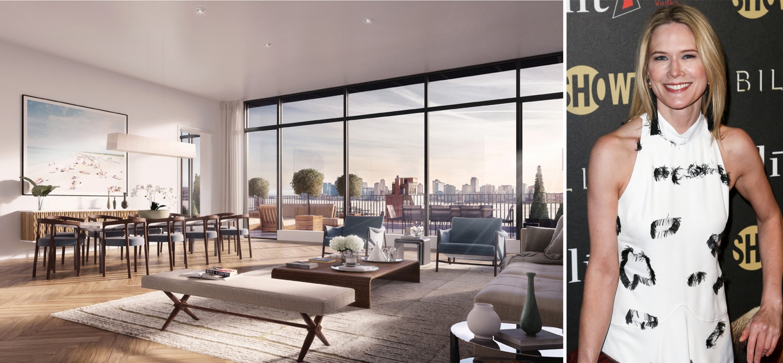 image of stephanie march new village penthouse