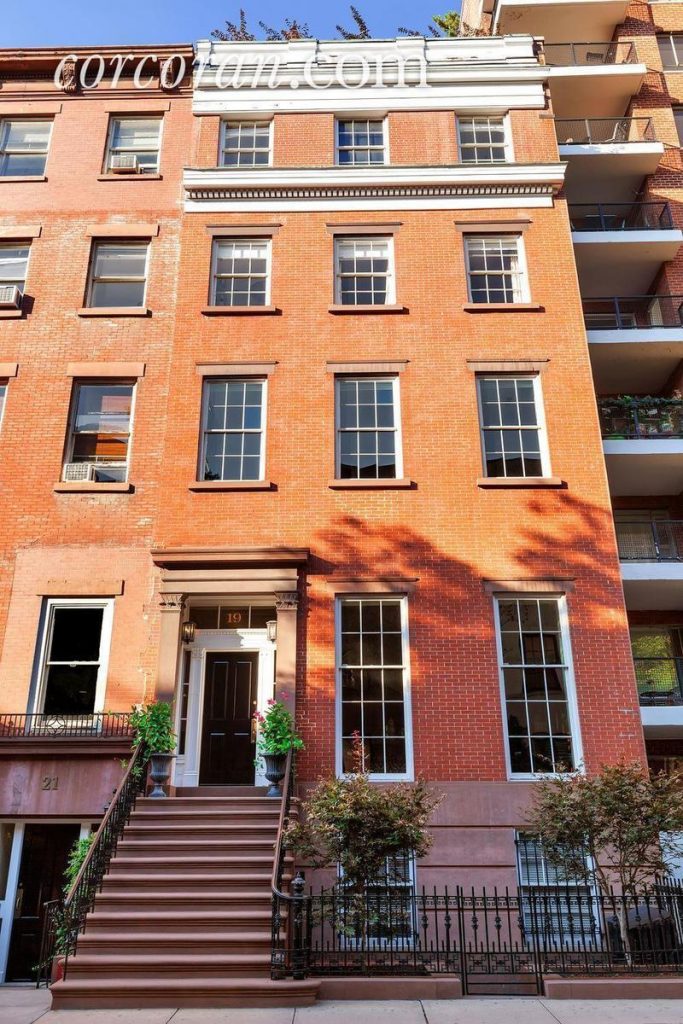 Photo of Exterior of Meryl Streep's Former Greenwich Village Townhouse