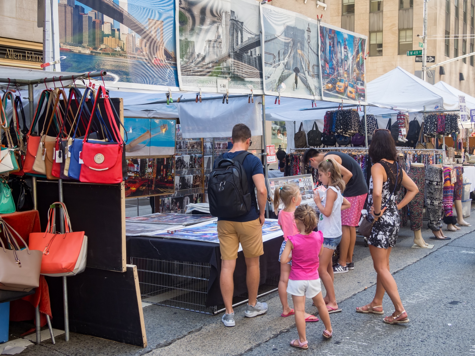 photo of nyc street fair