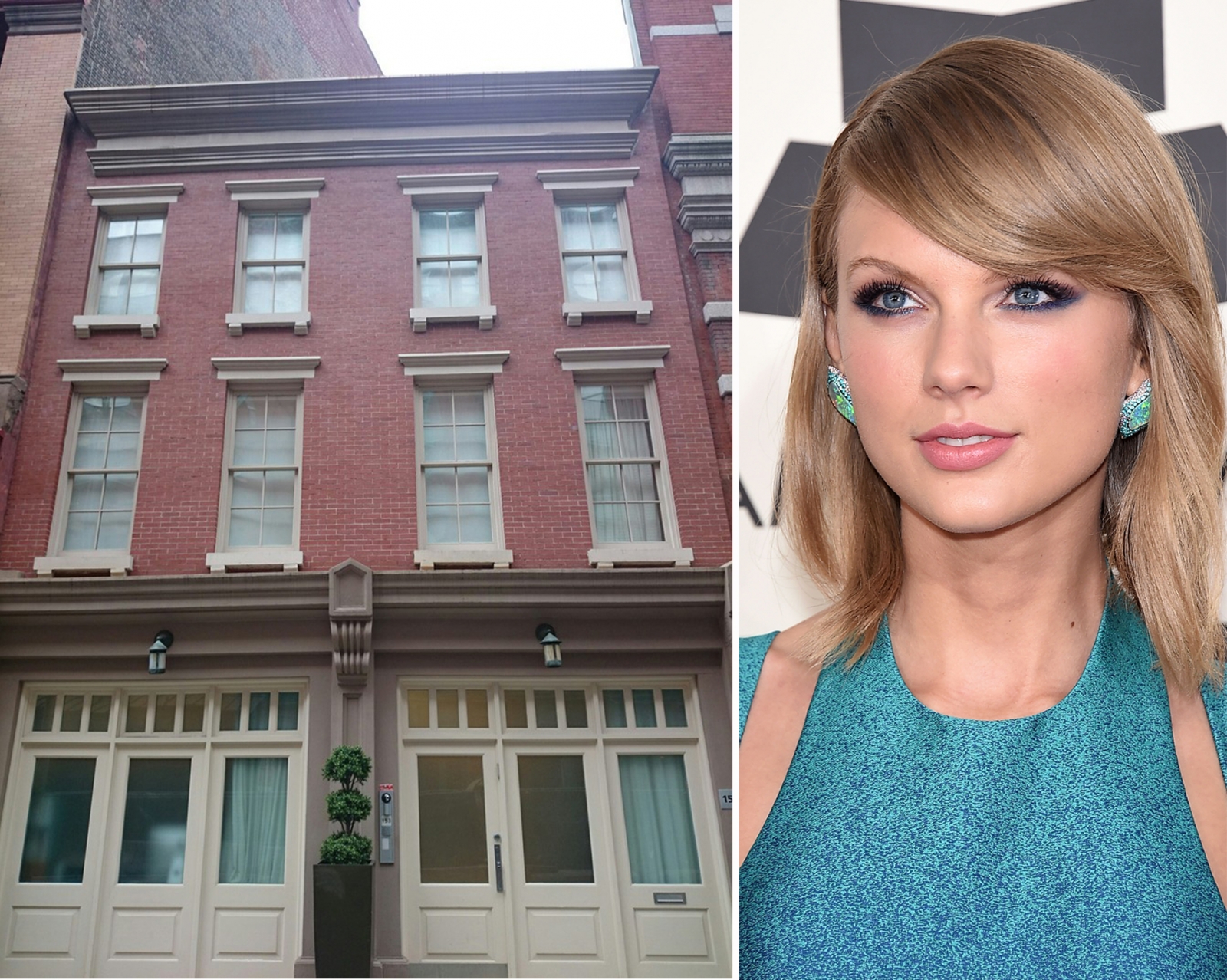 image of taylor swift and her possible new Tribeca home