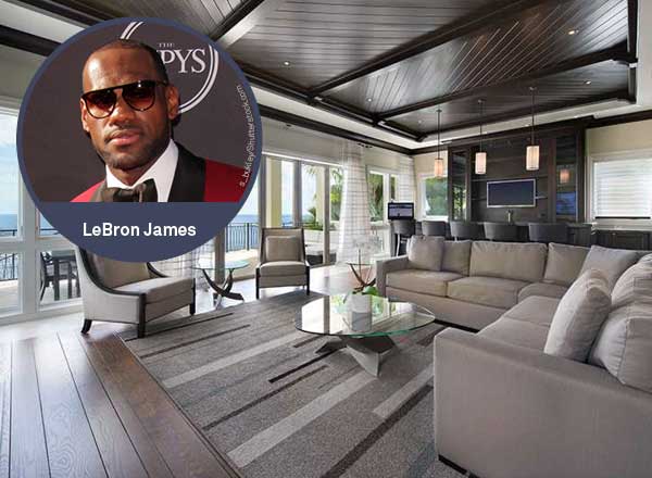 LeBron James Living Room