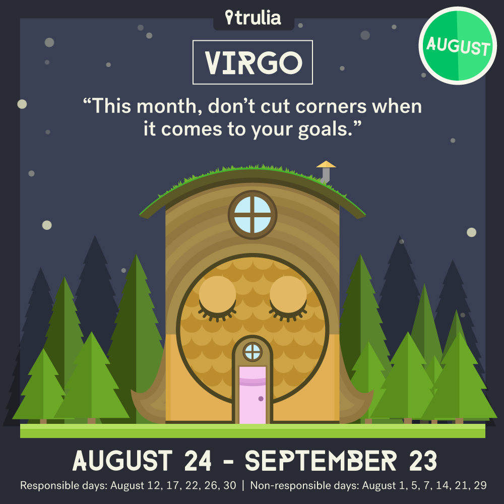Trulia Money Horoscope August Virgo