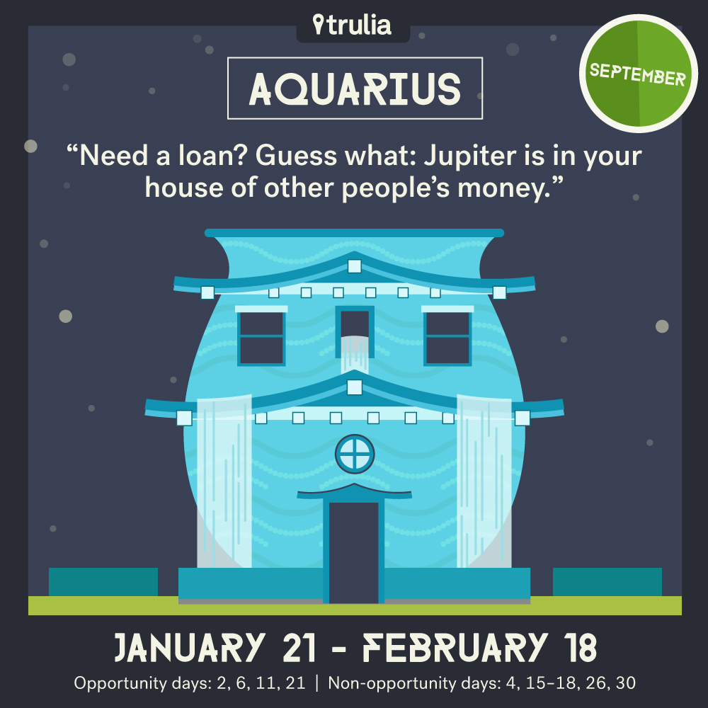 September Horoscope Aquarius