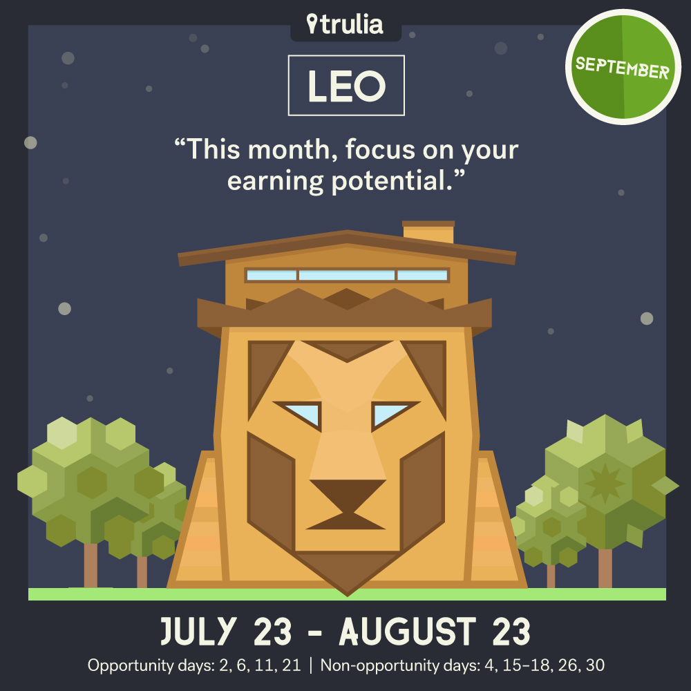 September Horoscope Leo