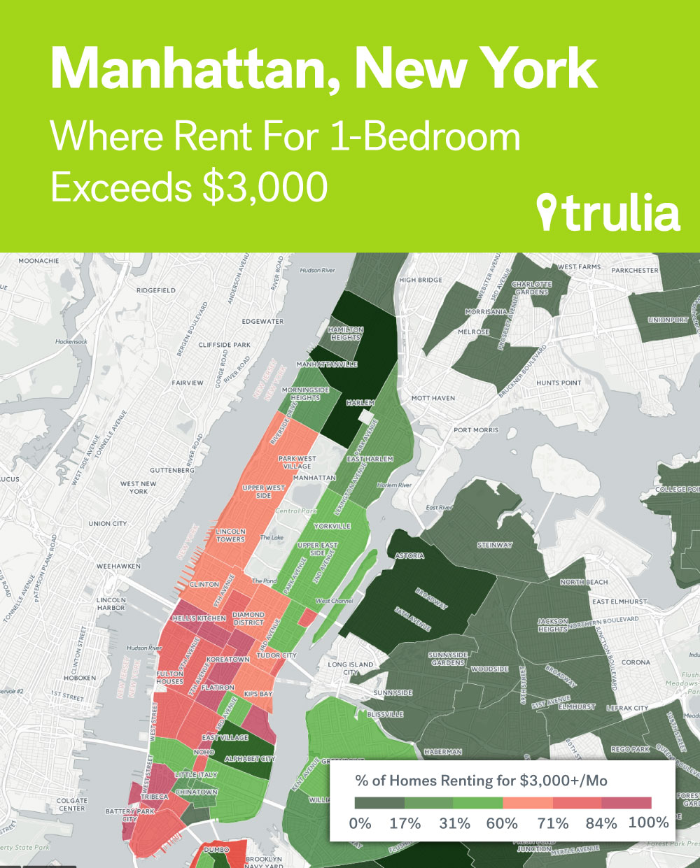 Where Rents Are Too Damn High - Trulia Research
