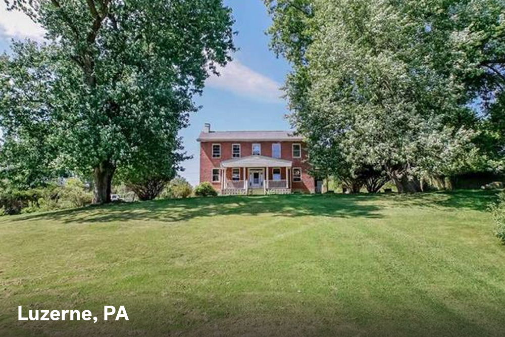 farm houses for sale in Luzerne, PA
