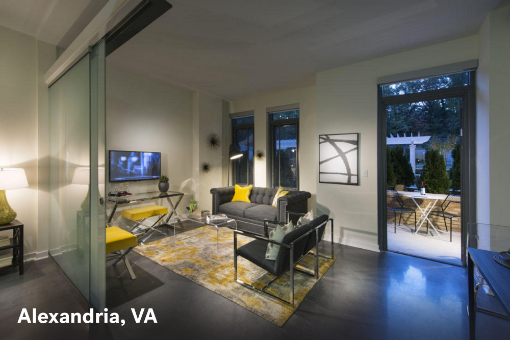 Alexandria Virginia apartment interior design ideas