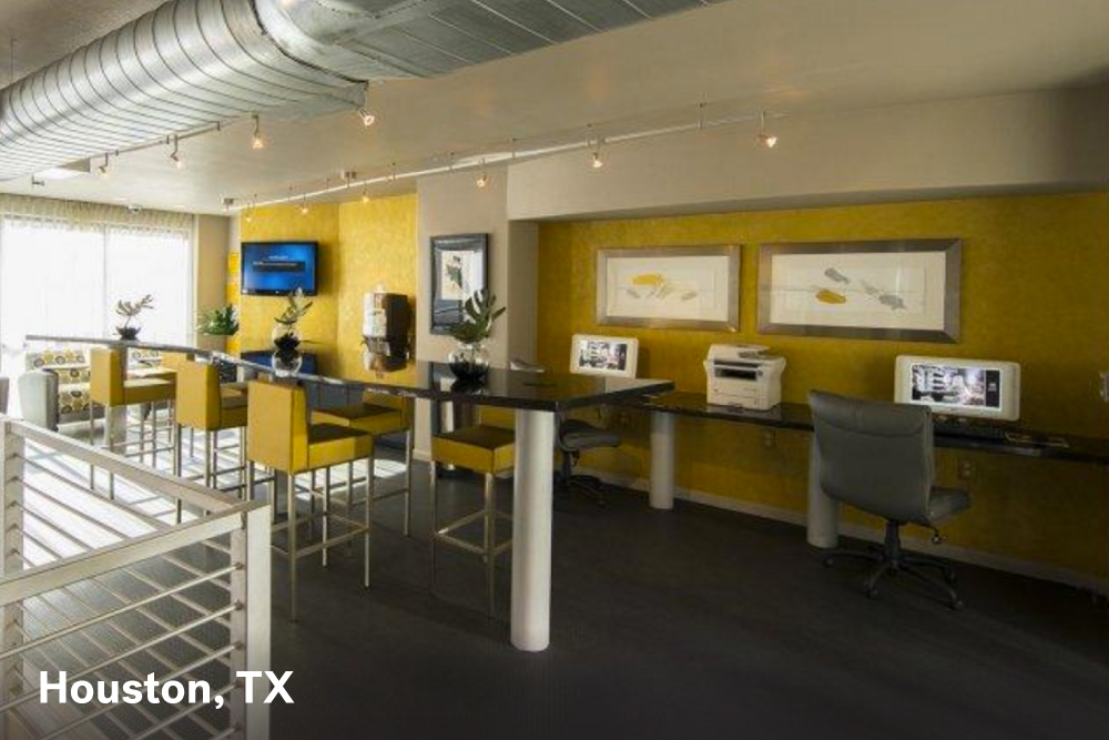 Houston apartment coworking space
