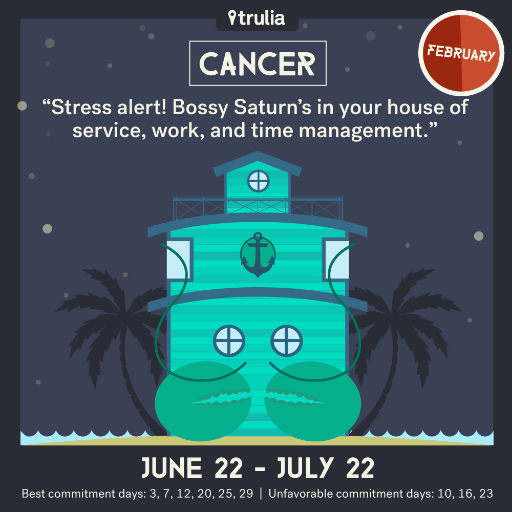 February Horoscope Cancer