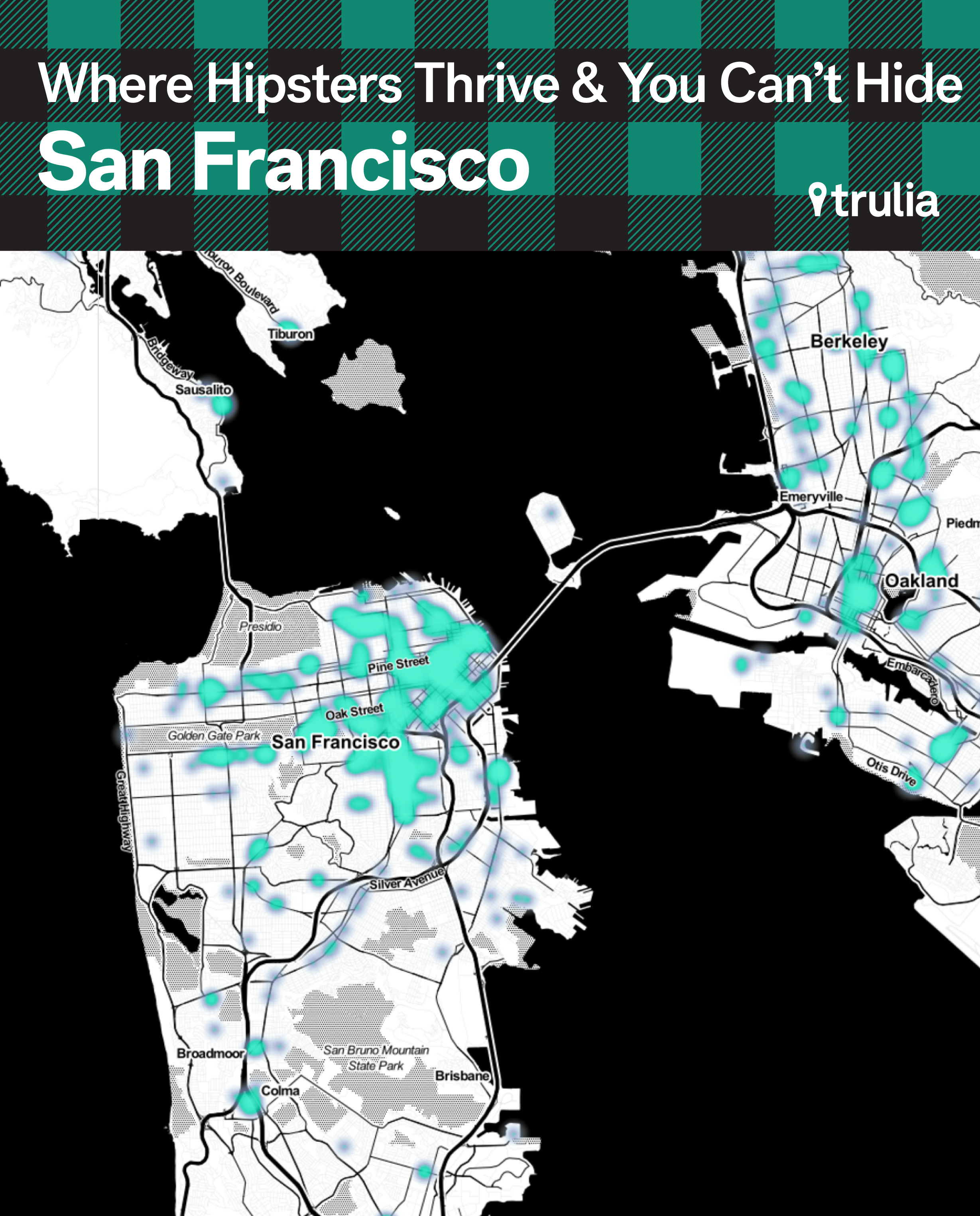 Trulia Hipster Map.SF