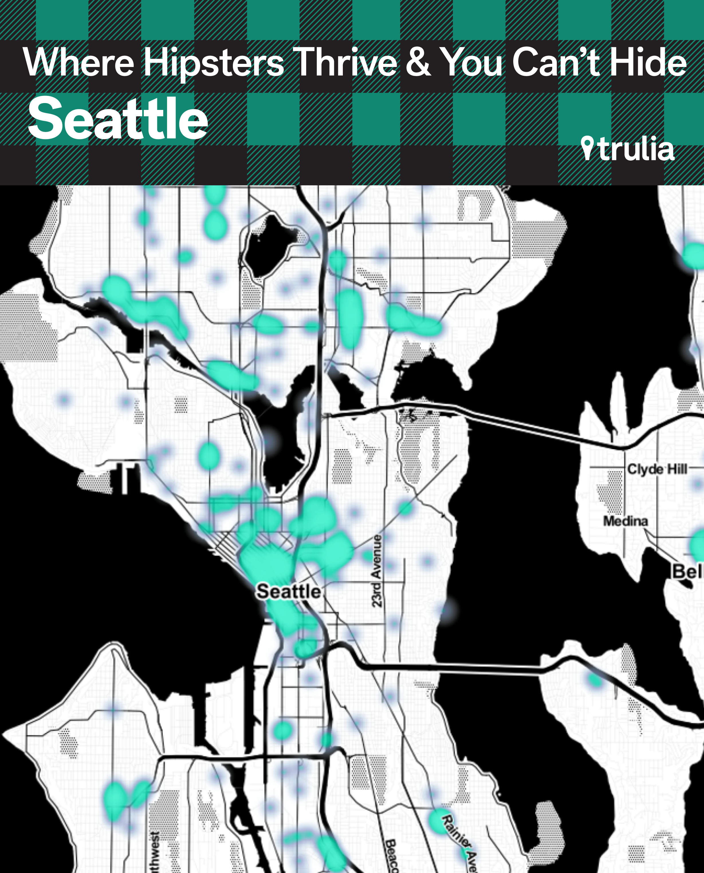 Trulia Hipster Map.Seattle
