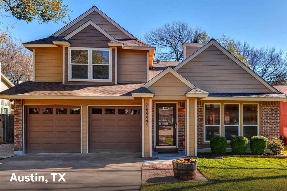 home for sale in Austin TX with $1500 estimated mortgage payment