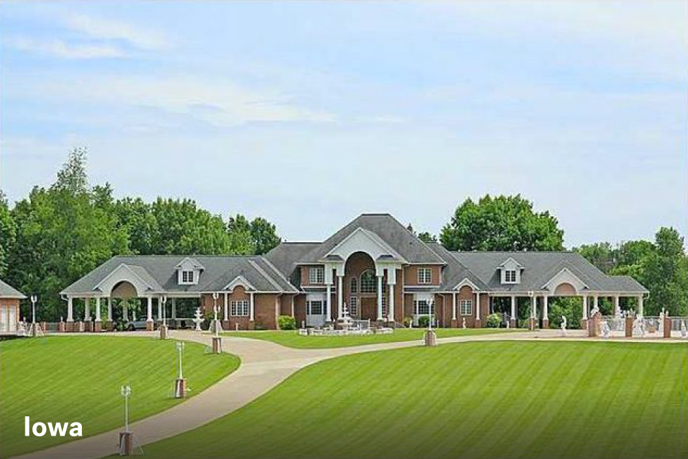 most expensive homes in Iowa