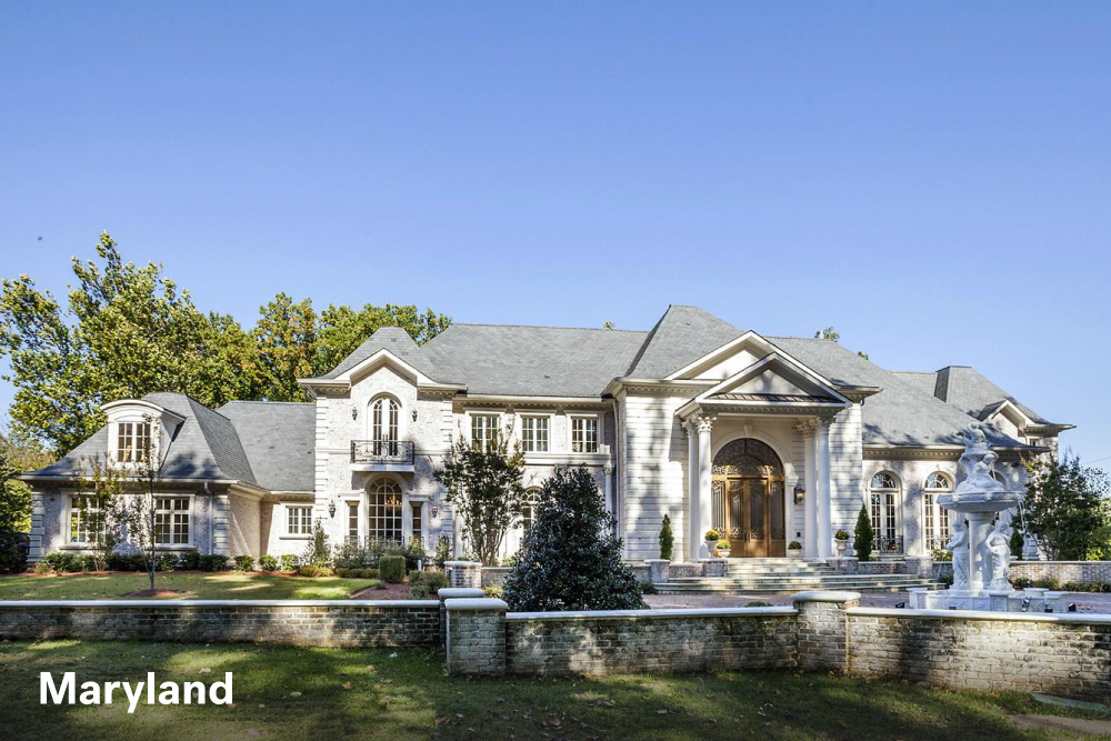 most expensive homes in Maryland