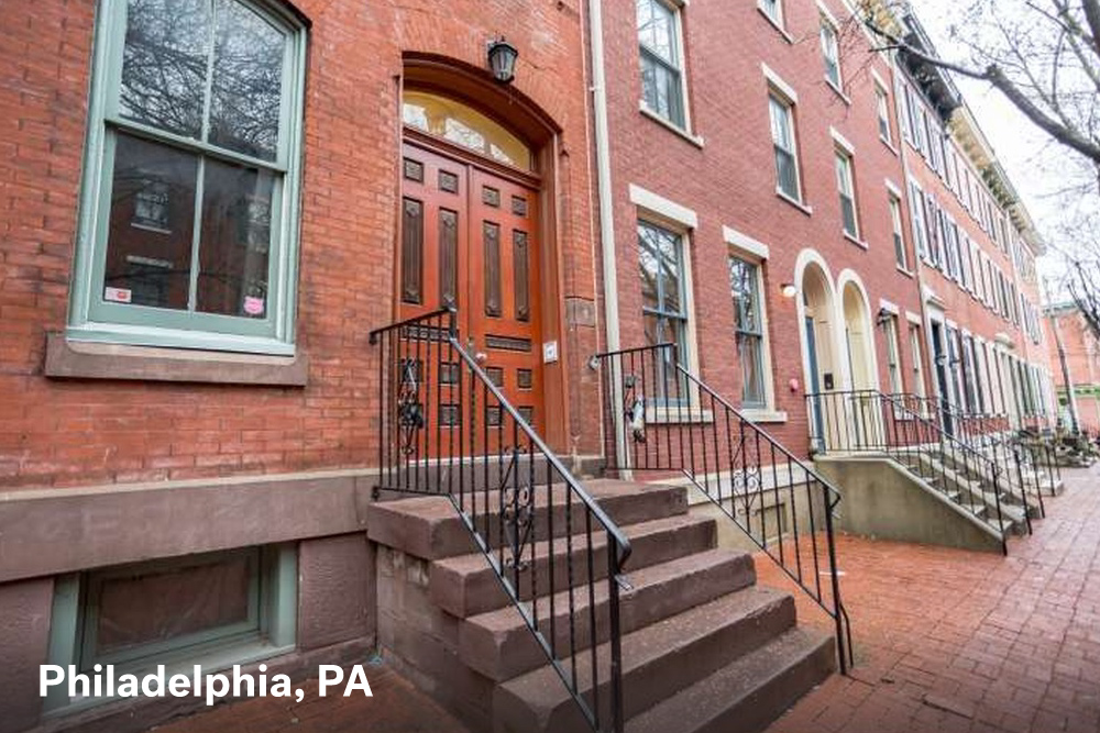 Home for sale in Philadelphia with a $1500 estimated mortgage payment