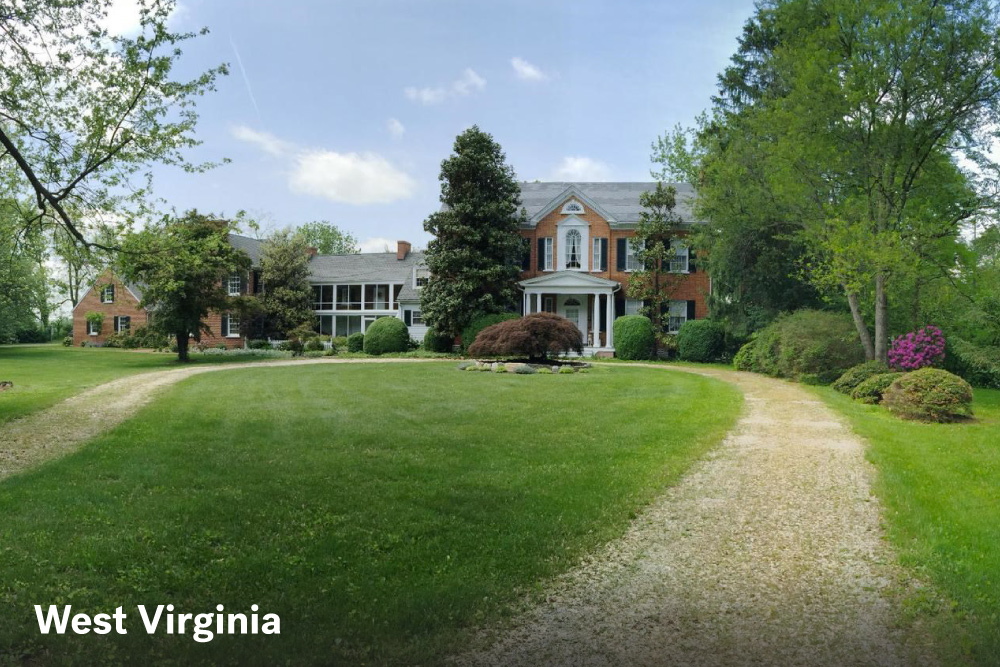 most expensive homes in West Virginia