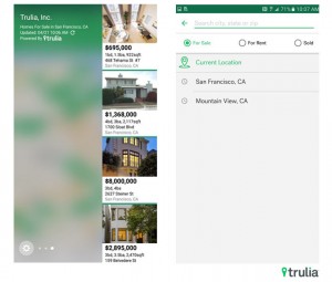 Introducing Trulia for Edge Panel, the Perfect Tool for House Hunting ...